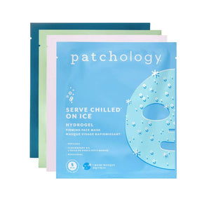 patchology hydrogel masks bundle and save on ice bubbly chill mode and beauty sleep