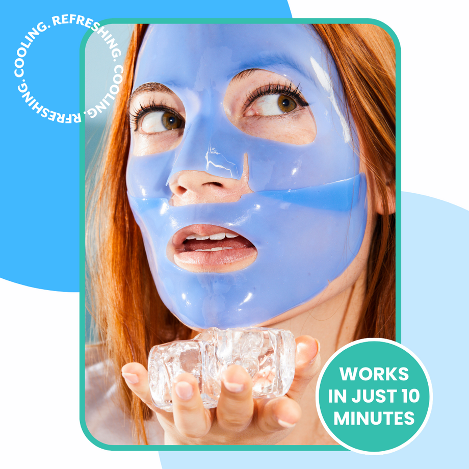 Cooling face mask on sale freezer